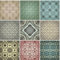 HUBDECO - Fliesenaufkleber - Küche, Badezimmer Deko - Klebefliesen - Wand Deko - Klebefolie Küche - Küchenrückwand Deko - Selbstklebende Fliesen - 9 Stk. - Arabische Ornamente - 20x20cm