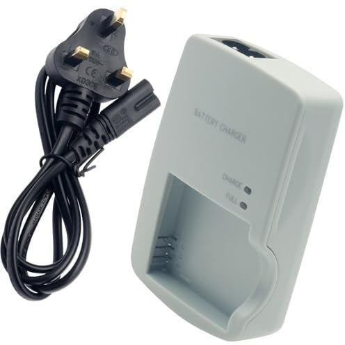 CB-2LY CB-2LYE Battery Charger Compatible with NB-6L NB-6LH Battery for Canon PowerShot D10 D20 S90 S95 S120 IXUS SX170 SX240 SX260 SX270 SX280 SX500 SX510 SX520 Camera