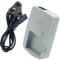 CB-2LY CB-2LYE Battery Charger Compatible with NB-6L NB-6LH Battery for Canon PowerShot D10 D20 S90 S95 S120 IXUS SX170 SX240 SX260 SX270 SX280 SX500 SX510 SX520 Camera