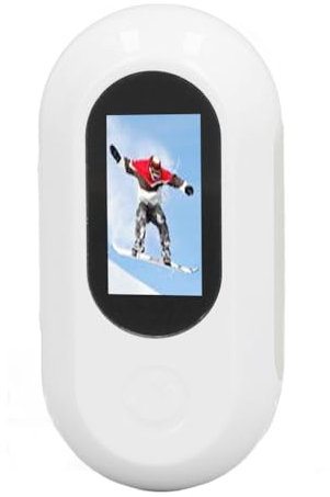 Action Sport Hundekamera, Haustierhalsbandkamera, Hochauflösende Multi-Modi für die Haustierversorgung (White)