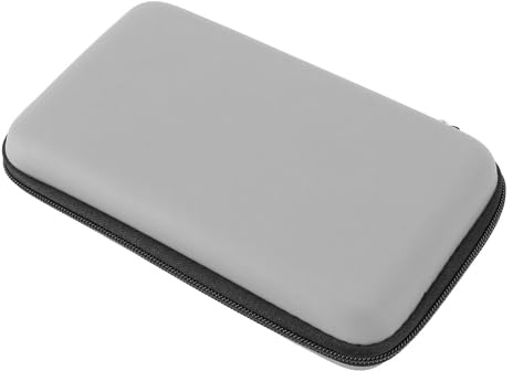 Yanmis Custodia Protettiva Rigida per Console di Gioco, Trasporto per New 3DS XL, New 2DS XL, 3DS XL, 3DS LL con Tasca, Silver