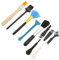 HOMSFOU 10pcs Computer Keyboard Brush Multipurpose Mini Cleaning Brush for Laptop Screen Keyboard Pc Electronics Cleaning