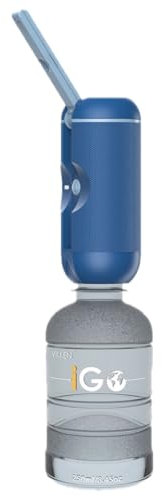 VIKKEN® 250ml iGo X Portable Travel Bidet USB-Type C Electric Rechargeable Mobile Handheld Water Sprayer Personal Hygiene Self Care for Women & Men