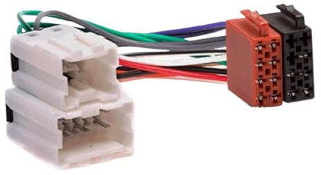Faisceau de câbles d'autoradio Faisceau de câbles d'autoradio ISO for Nissan, X-Trail, Navara, Almera, Pathfinder, R50, R51, Micra, Infiniti, FX35, FX45