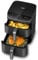 COSORI Air Fryer Turbo Tower 10,8L, Friteuse Sans Huile à 2 Tiroirs, 3 Niveaux Cuisson,6-en-1,Design compact et Empilable,41 Pour Cent Moins Large que les Double Airfryer Traditionneles,300+ Recettes