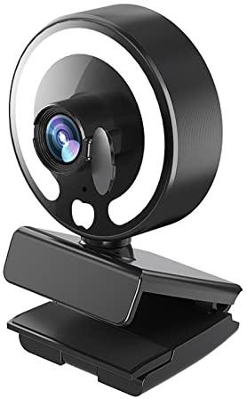 XuQiZZpp 4K Beauty Auto Per Focus 1080p Webcam Computer Ultra-HD USB Live Webcam Camera Omnidirezionale Mic 4K/2K/1K Supporto Della Macchina Fotografica Con Supporto Del Telefono Per Scrivania Desktop