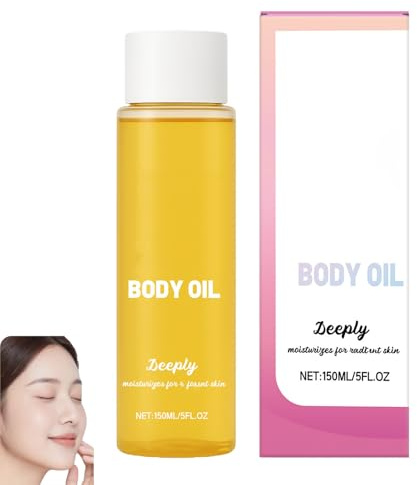 Brightening and Nourishing Body Oil, With Vitamin E, Tightening and Moistwrizes, Improve Skin Elasticity, Repair Dry & Damaged Skin, Lightweight Non-Greasy, Whitening Brightening (1pcs)