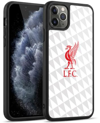 Head Case Designs Officially Licensed Liverpool Football Club Red On White Kit Liver Bird Gel Armour Case [Military Grade Protection] Compatible With Apple iPhone 11 Pro Max