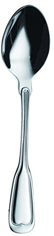 Picard & Wielpütz 6192 Moccalöffel rostfrei ALTFADEN-Länge: 11 cm, poliert, klassisches Besteck, abgerundeten Kanten, hochwertiger Löffel, Espressolöffel Solingen-Briefanker (1 X), Edelstahl, Silber