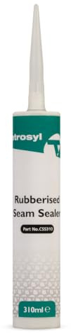 Tetrosyl Cartridge Seam Sealer, 310ml - Synthetic Rubber Flexible Waterproof Dust & Water Protection Sealant for Auto Body Joints