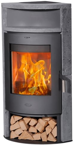 Kaminofen / Eckkaminofen Fireplace Samba Speckstein 6kW