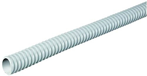 Blindo Plast 3514325 Spirale PVC-Ummantelung, grau, Rolle 30 m
