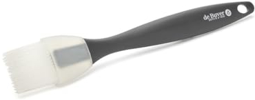 de Buyer - Konditorpinsel aus Silikon - 25 cm - 4807.25N, Schwarz