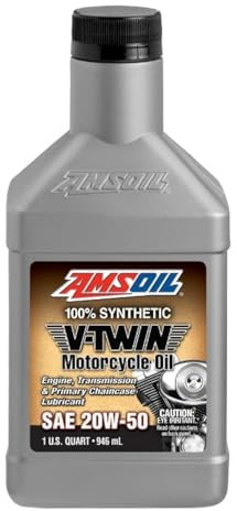 AMSOIL Synthetic Motorcycle oil 20W50 - 946 ml