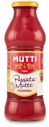 Mutti gehackte Tomaten, 4 Dosen (je ca. 14 oz)