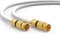3m Satkabel 135 db Quick F-Stecker Schnellstecker Sat TV Kabel DIGITAL Antennenkabel Koaxial Router Anschlusskabel HD 4K UHD