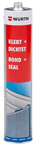 2 x Würth Colle et joint Blanc 300 ml)