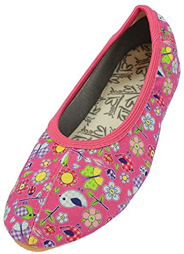 Beck Girl's Birds Gymnastics Shoes