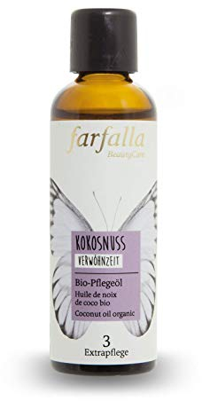 farfalla Kokosnuss, Bio-Pflegeöl, Verwöhnzeit, 75 ml