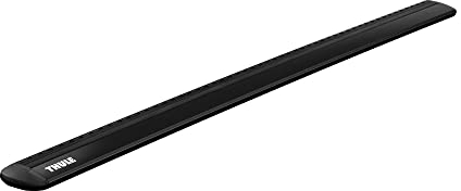 Thule 711120 WingBar Evo 108 Black, Schwarz, Set of 2