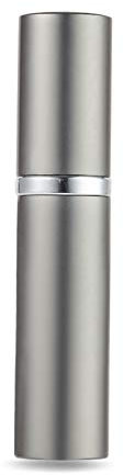 AsaNana Parfümzerstäuber nachfüllbar, Befülltechnik ohne Trichter leer Parfüm Zerstäuber Sprühflasche für Reise Handtasche unterwegs - 5ml (Gray)