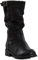 Toocool - Scarpe Donna Stivali Biker Motociclista Ecopelle Casual Fibbia LO-991 [38,Nero]