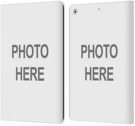 Custom Customised Personalised Custom Photo Leather Wallet Case Compatible With Apple iPad 10.2 2019/2020/2021