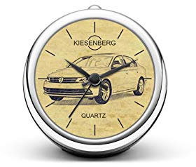 KIESENBERG Design Tischuhr Geschenk für Jetta 6 Modellpflege Fan Uhr T-20373