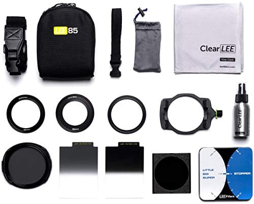 LEE85 Square Filter System Deluxe Kit - Designed for Smaller Bodied Camera