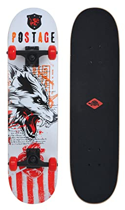 Schildkröt Skateboard Grinder 31 - Design: Wolf