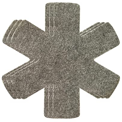 3 St Pfannenschoner, Pfannenschutz Schutzmatte Vor Kratzer Und Beulen Für Pfannen Und Töpfe Alle Größen Filztopfmatte