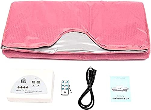 AIBOLO Portable Sauna for Home Therapy,Relax and Detox Your Body and Mind, Far Infrared Sauna Heating Blanket Detox Heat Blanket-Type2||Type