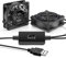 ZIWIJE Dual USB Cooling Fan 60mm with Speeds Control 5V Ball Bearing Mini USB Fan for Cooling Mini PC, TV Box, Router