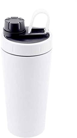 Gourdes d'eau Gourde Bouteille d'eau Bouteille de protéine Shaker, bouteille de protéines classique de 24 onces, bouteille de gym de fuite, bouteille d'eau Gourde Sport ( Blue : C , Size : 700ml )