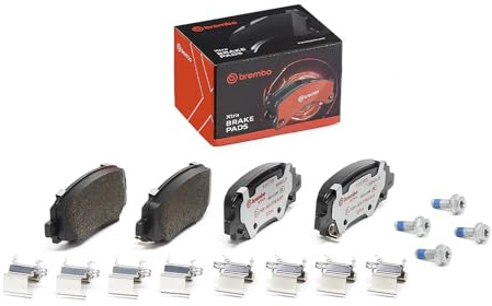 BREMBO Bremsbelagsatz, Scheibenbremse P23177X | Kompatibel mit: FIAT 500X, JEEP COMPASS, RENEGADE SUV, RENEGADE VAN