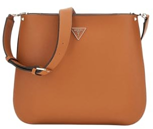GUESS Meridian Shoulder Bag Cognac