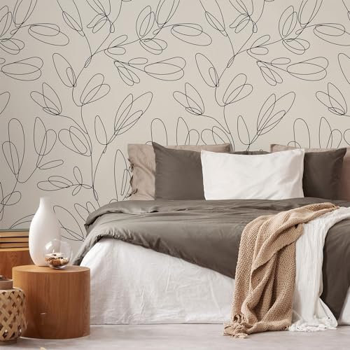 dedeco Schlafzimmerrückwand Tapetenersatz Rückwand für Schlafzimmer mit Motiv: Kunst V4, 250 x 100 cm, Nano-Protect: hochglanz, wasserfest, robust, als Wandverkleidung aus Hartschaum PVC