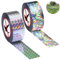 2 Rollen 80m x 2.4cm Vogelabwehr Vogelband, Vogelschreck Vogelabwehr, Reflektierendes Vogelabwehrband, Abwehrband Vogel Band Reflexion Reflektorband zur Vogelabwehr, für Protect Gärten Höfe Pflanze