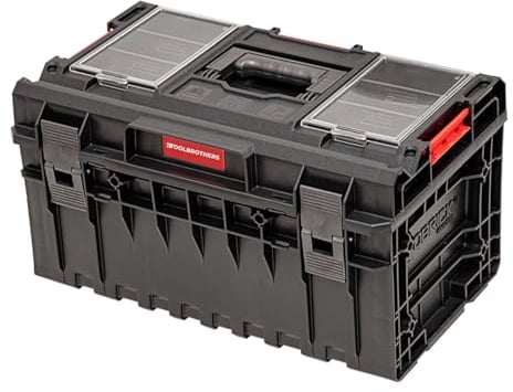Toolbrothers RHINO XXL Werkzeugkoffer ECO Comfort+ Höhe L 38 l IP66 mit herausnehmbaren Trennwänden