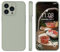 ORDA für iPhone 13 Pro Hülle Silikon Case, Handyhülle iPhone 13 Pro mit Soft Microfiber, Flüssig Silikon Gel Gummi Kratzfeste Case Schutzhülle Matt Hülle für iPhone 13 Pro Kupfer Grün