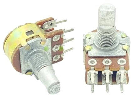 CBDOZP 5 Teile/los A10K 6-pin Dual Lautsprecher Verstärker Lautstärke Potentiometer A103 15mm Welle