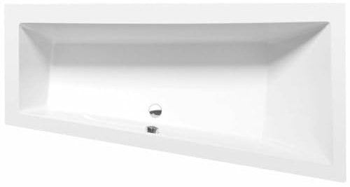 Badewanne ANDRA 180x90cm Ausführung Rechts mit Wannenträger