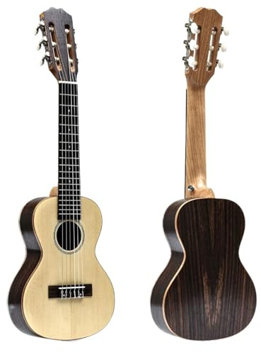 ukulele erwachsene 28'' 6-saitige Ukulele Mit Mini-Reisegitarrentasche