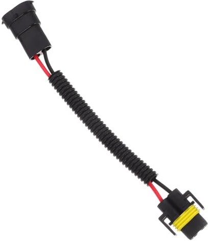 PRETYZOOM Headlight Connector Adapter Car Light Socket Conversion Plug for Europe