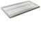 Rejilla de drenaje de acero inoxidable resistente para patios y piscinas, con propiedades antideslizantes para mayor seguridad (200 x 400 x 20 x 2 mm)
