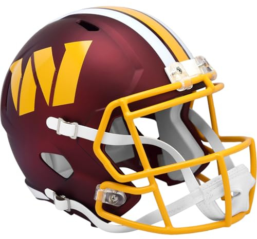 Washington Commanders Alternate 2025 On-Field Riddell Speed Replica Full Size Football Helmet - NFL Replica Helmets