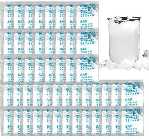 50pcs Sachets De Poudre Absorbants Pour Toilettes De Camping, Absorbeurs De Toilettes, Neutralisateur D'odeurs D'urine, Solidificateur D'urine Anti-fuite, Gel Liquide Solide Pour Camping, Alpinisme