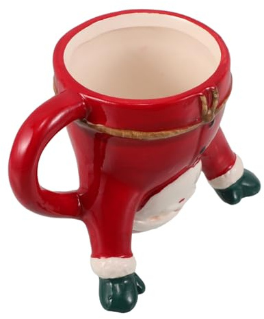 TOPBATHY Tazza Di Natale in Tazza Di Natale Dipinta Mano Design in Rilievo Adatta Al