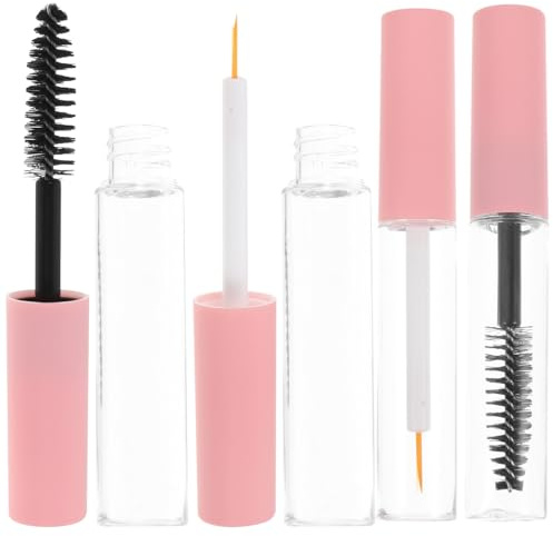 VALICLUD 4 Pièces Tube de Mascara Vide Pot Eyeliner Vide Flacon de Maquillage Tube de Mascara pour Cils pour Cils