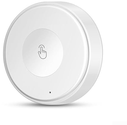 Für Tuya für Zigbee Scene Button Switch Wireless Smart Home Automation Szenario Controller für SmartLife Gadgets erforderlich für Zigbee für Gateway (weiß)